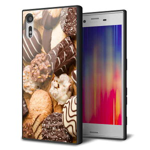 Xperia XZ 601SO softbank �G�N�X�y���AXZ �P�[�X �J�o�[ �w�� �K���X TPU �f�U�C�� �y 442 �N�b�L�[mix �z �K���v�� �X�}�z�P�[�X �g�уP�[�X MMLM