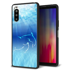 Y!mobile Xperia 10 II A001SO �P�[�X �J�o�[ �X�}�z�P�[�X �w�� �K���X TPU �K���v�� �y�C�̎��_�C���J�z MMLM