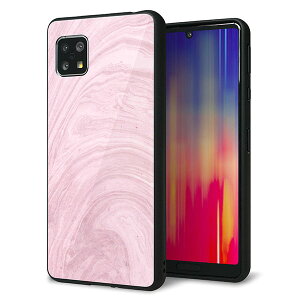 Y!mobile AQUOS sense4 basic A003SH �P�[�X �J�o�[ �w�� �K���X TPU �f�U�C�� �K���v�� �yKM873 �嗝�΃��x���_�[�z ��� ���� MMLM