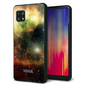 SoftBank AQUOS sense5G A004SH P[X Jo[ w KX TPU fUC Kv yKM926 Galaxias Yellowz   MMLM