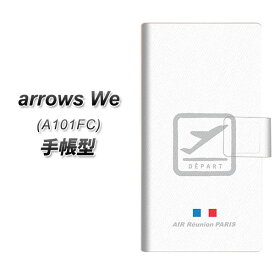 SoftBank arrows We A101FC 手帳型 スマホケース カバー 【549 AIR-Line-離陸 UV印刷】