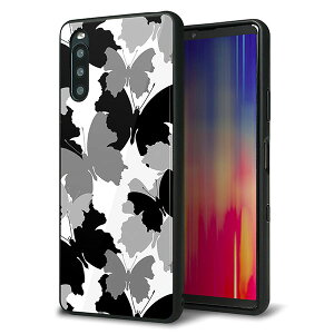 Y!mobile Xperia 10 III A102SO �P�[�X �J�o�[ �w�� �K���X TPU �f�U�C�� �K���v�� �y1336 ��̒��z ��� ���� MMLM