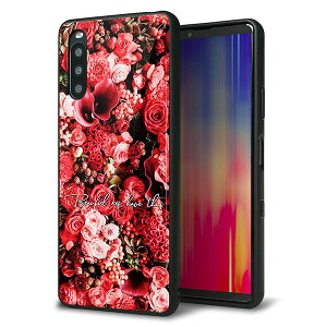 Y!mobile Xperia 10 III A102SO �P�[�X �J�o�[ �w�� �K���X TPU �f�U�C�� �K���v�� �yMA992 �t�����[A�z ��� ���� MMLM