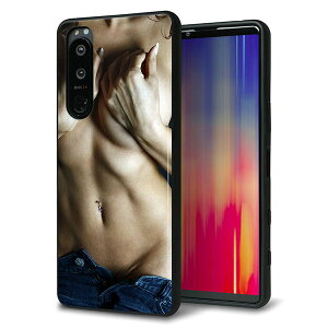 SoftBank Xperia 5 III A103SO �P�[�X �J�o�[ �w�� �K���X TPU �f�U�C�� �K���v�� �y602 �{�f�B���C���z ��� ���� MMLM