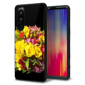 SoftBank Xperia 5 III A103SO �P�[�X �J�o�[ �w�� �K���X TPU �f�U�C�� �K���v�� �yYI883 �t�����[4�z ��� ���� MMLM
