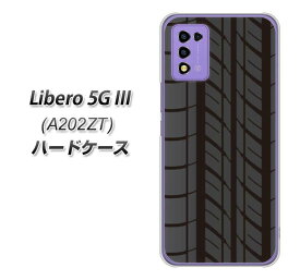 Y!mobile Libero 5G III A202ZT ハードケース カバー 【IB931 タイヤ UV印刷 素材クリア】