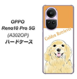 SoftBank OPPO Reno10 Pro 5G A302OP ハードケース カバー 【YD827 ゴールデン03 UV印刷 素材クリア】