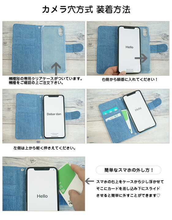 楽天市場 スマホケース 手帳型 全機種対応 岡山デニム フラワーデコ ガーリー ストラップ 穴あり デコスマ Iphone Se 第二世代 11 アイフォン Android アンドロイド Galaxy Xperia メール便送料無料 スマホケースの店 けーたい自慢2
