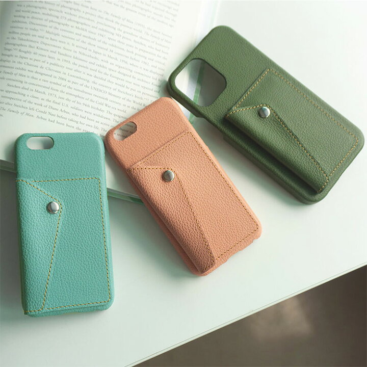 楽天市場 スマホケース 多機種対応 まるっと ナチュラルカラー Mild カードポケット付 姫路レザー シュリンクレザー カード入れ 革 レザー おしゃれ かわいい キュート ケース カバー Iphone Se 第二世代 Iphone13 Iphone13 Pro Aquos Galaxy Xperia Oppo メール便