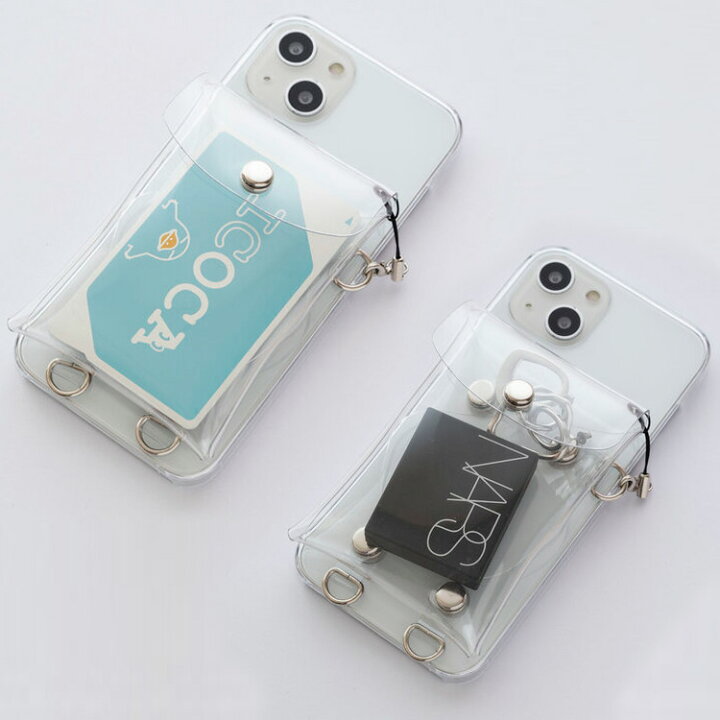 楽天市場 スマホケース 多機種対応 付け替え式多機能ケース クリア クリアケース 縦ポーチ 背面ケース Pvc 透け感 透明 ミニポーチ Iphone Se 第3世代 Iphone13 Aquos Galaxy Xperia Oppo メール便送料無料 スマホケースの店 けーたい自慢