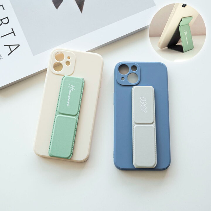 楽天市場】iPhone限定 スマホケース スタンドベルト付き 【 ソフトTPU  