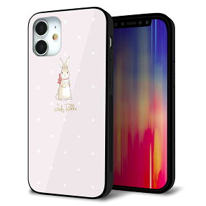 iPhone12 mini P[X Jo[ X}zP[X w KX TPU Kv yLady Rabbit x[WsNhpz MMLM