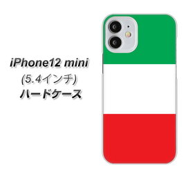 iPhone12 mini ハードケース カバー 【676 イタリア UV印刷 素材クリア】