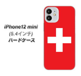 iPhone12 mini ハードケース / カバー【VA977 スイス 素材クリア】 UV印刷 ★高解像度版(アイフォン12 mini/IPHONE12M/スマホケース)