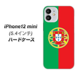 iPhone12 mini ハードケース / カバー【VA985 ポルトガル 素材クリア】 UV印刷 ★高解像度版(アイフォン12 mini/IPHONE12M/スマホケース)