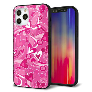 iPhone12 Pro �P�[�X �J�o�[ �X�}�z�P�[�X �w�� �K���X TPU �K���v�� �y�s���N�̃n�[�g�z MMLM