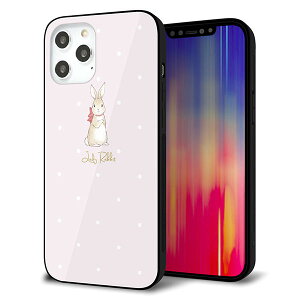 iPhone12 Pro Max �P�[�X �J�o�[ �X�}�z�P�[�X �w�� �K���X TPU �K���v�� �yLady Rabbit �x�[�W���s���Nhp�z MMLM