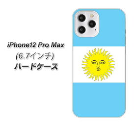 iPhone12 Pro Max ハードケース カバー 【666 アルゼンチン UV印刷 素材クリア】