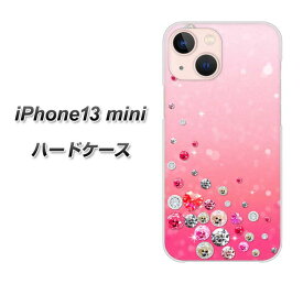 iPhone13 mini ハードケース カバー 【SC822 スワロデコ UV印刷 素材クリア】