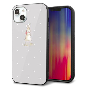 iPhone14 Plus P[X Jo[ w KX TPU fUC Kv ySC968 Lady Rabbit O[W Kvhpz   MMLM