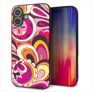 iPhone16 Plus �P�[�X �J�o�[ �w�� �K���X TPU �f�U�C�� �K���v�� �y586 �u���[�A�b�v�J���[�z ��� ���� MMLM