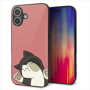 iPhone16 Plus �P�[�X �J�o�[ �w�� �K���X TPU �f�U�C�� �K���v�� �yHA289 �ނ�����ƃN���z ��� ���� MMLM