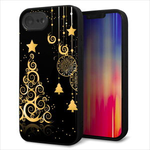 iPhone17e �P�[�X �J�o�[ �w�� �K���X TPU �f�U�C�� �K���v�� �y721 �S�[���h�N���X�}�X�c���[�z ��� ���� MLM