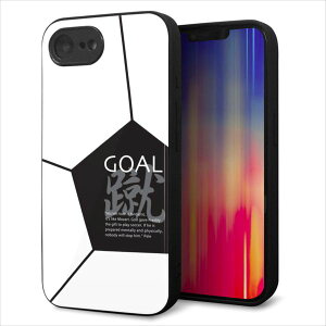 iPhone17e �P�[�X �J�o�[ �w�� �K���X TPU �f�U�C�� �K���v�� �yIB921 SOCCER_�{�[���z ��� ���� MLM