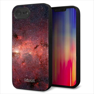 iPhone17e �P�[�X �J�o�[ �w�� �K���X TPU �f�U�C�� �K���v�� �yKM923 Galaxias Red�z ��� ���� MLM