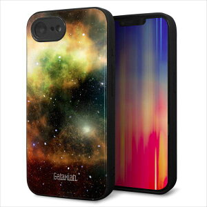 iPhone17e �P�[�X �J�o�[ �w�� �K���X TPU �f�U�C�� �K���v�� �yKM926 Galaxias Yellow�z ��� ���� MLM