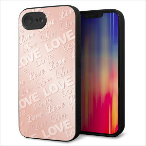 iPhone17e �P�[�X �J�o�[ �w�� �K���X TPU �f�U�C�� �K���v�� �ySC841 �G���{�X��LOVE�����N(���[�Y�s���N)�z ��� ���� MLM