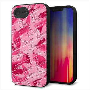 iPhone17e �P�[�X �J�o�[ �w�� �K���X TPU �f�U�C�� �K���v�� �ySC845 �t�����[���F���jLOVE�Z���s���N�z ��� ���� MLM