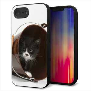 iPhone17e �P�[�X �J�o�[ �w�� �K���X TPU �f�U�C�� �K���v�� �yVA800 �l�R�ƃo�P�c�z ��� ���� MLM
