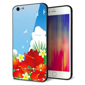 iPhone6PLUS �P�[�X �J�o�[ �w�� �K���X TPU �f�U�C�� �y VA821 �n�C�r�X�J�X�Ɛ� �z ��� ���� MMLM
