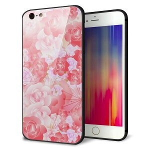 iPhone6sPLUS �P�[�X �J�o�[ �w�� �K���X TPU �f�U�C�� �y VA817 �͂�Ȃ�F�̉� �z ��� ���� MMLM