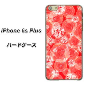 iPhone6s PLUS ハードケース / カバー【VA816 ダイヤモンドとバラ 素材クリア】★高解像度版(アイフォン6s プラス/IPHONE6SPULS/スマホケース)