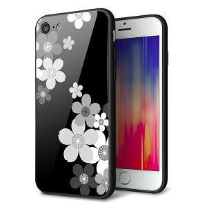 docomo au SoftBank iPhone7 �A�C�t�H�� 7 �P�[�X �J�o�[ �w�� �K���X TPU �f�U�C�� �y 1334 ���̃t���[�� BK��WH �z ��� ���� MMLM