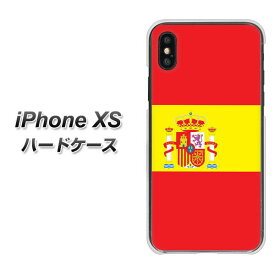 Apple iPhone XS ハードケース / カバー【VA979 スペイン 素材クリア】 UV印刷 ★高解像度版(アイフォンXS/IPHONEXS/スマホケース)