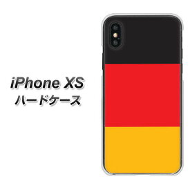 Apple iPhone XS ハードケース / カバー【VA981 ドイツ 素材クリア】 UV印刷 ★高解像度版(アイフォンXS/IPHONEXS/スマホケース)