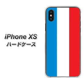 Apple iPhone XS ハードケース / カバー【VA984 フランス 素材クリア】 UV印刷 ★高解像度版(アイフォンXS/IPHONEXS/スマホケース)