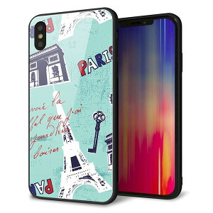 iPhone XS Max �P�[�X �J�o�[ �w�� �K���X TPU �f�U�C�� �y EK812 �r���[�e�B�t���p���u���[ �z ��� ���� MMLM