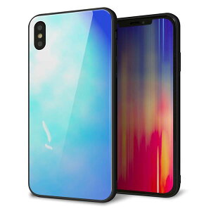 iPhone XS Max �P�[�X �J�o�[ �w�� �K���X TPU �f�U�C�� �y YJ291 �f�U�C���@�� �z ��� ���� MMLM