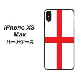 Apple iPhone XS Max ハードケース / カバー【VA971 イングランド 素材クリア】 UV印刷 ★高解像度版(アイフォンXS Max/IPHONEXSM/スマホケース)