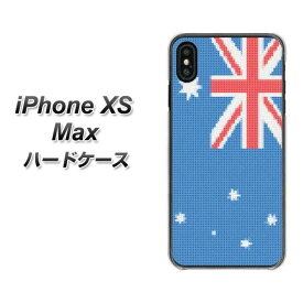 Apple iPhone XS Max ハードケース / カバー【VA973 オーストラリア ステッチ風 素材クリア】 UV印刷 ★高解像度版(アイフォンXS Max/IPHONEXSM/スマホケース)