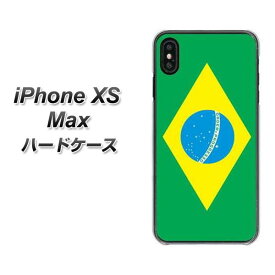 Apple iPhone XS Max ハードケース / カバー【VA983 ブラジル 素材クリア】 UV印刷 ★高解像度版(アイフォンXS Max/IPHONEXSM/スマホケース)
