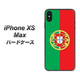 Apple iPhone XS Max ハードケース / カバー【VA985 ポルトガル 素材クリア】 UV印刷 ★高解像度版(アイフォンXS Max/IPHONEXSM/スマホケース)