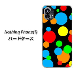 Nothing Phone(1) ハードケース カバー 【076 ドット（大阪のおばちゃん） UV印刷 素材クリア】