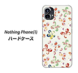 Nothing Phone(1) ハードケース カバー 【YJ326 和柄 模様 UV印刷 素材クリア】