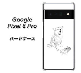 Google Pixel 6 Pro ハードケース カバー 【YJ259 柴犬 仔猫 UV印刷 素材クリア】