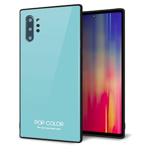 docomo Galaxy Note10+ SC-01M �P�[�X �J�o�[ �X�}�z�P�[�X �w�� �K���X TPU �K���v�� �y�|�b�v�J���[(�G�������h�u���[)�z MMLM